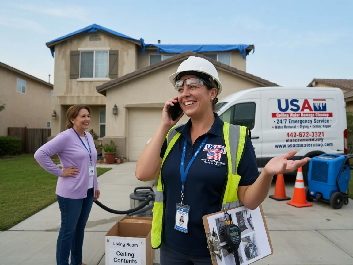 Ceiling Water Damage Restoration Oshkosh, NE FAQs